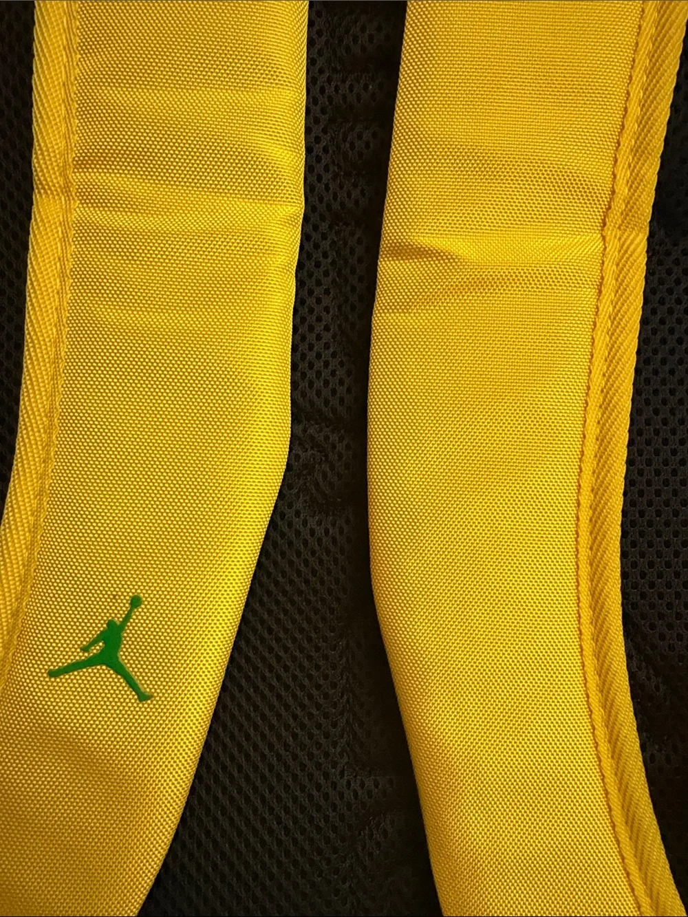 Jordan FIFA Brasil Yellow and Green Logo Backpack